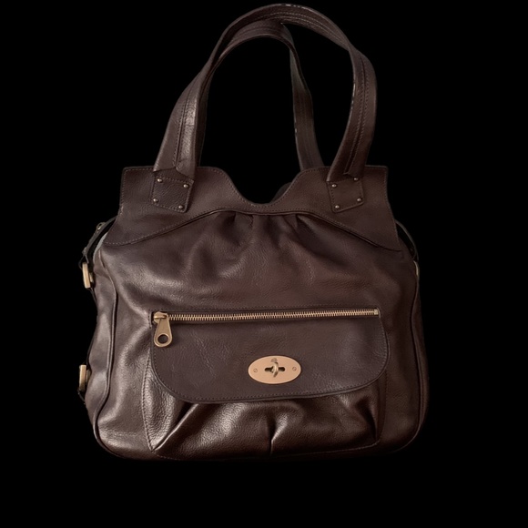 MULBERRY Authentic Somerset Tote- Expandable Sides - Picture 2 of 5